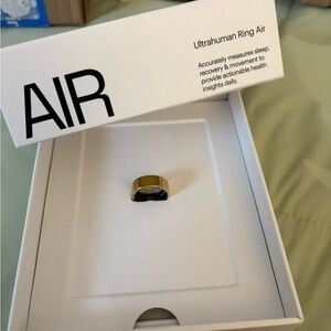 Ultrahuman Ring Air in Bionic Gold Size 8